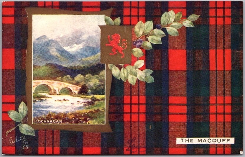 c1909 Tuck's SCOTTISH CLANS 9403 Postcard 