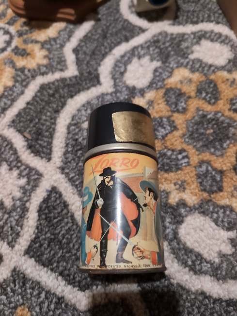 Vintage Aladdin Zorro Thermos