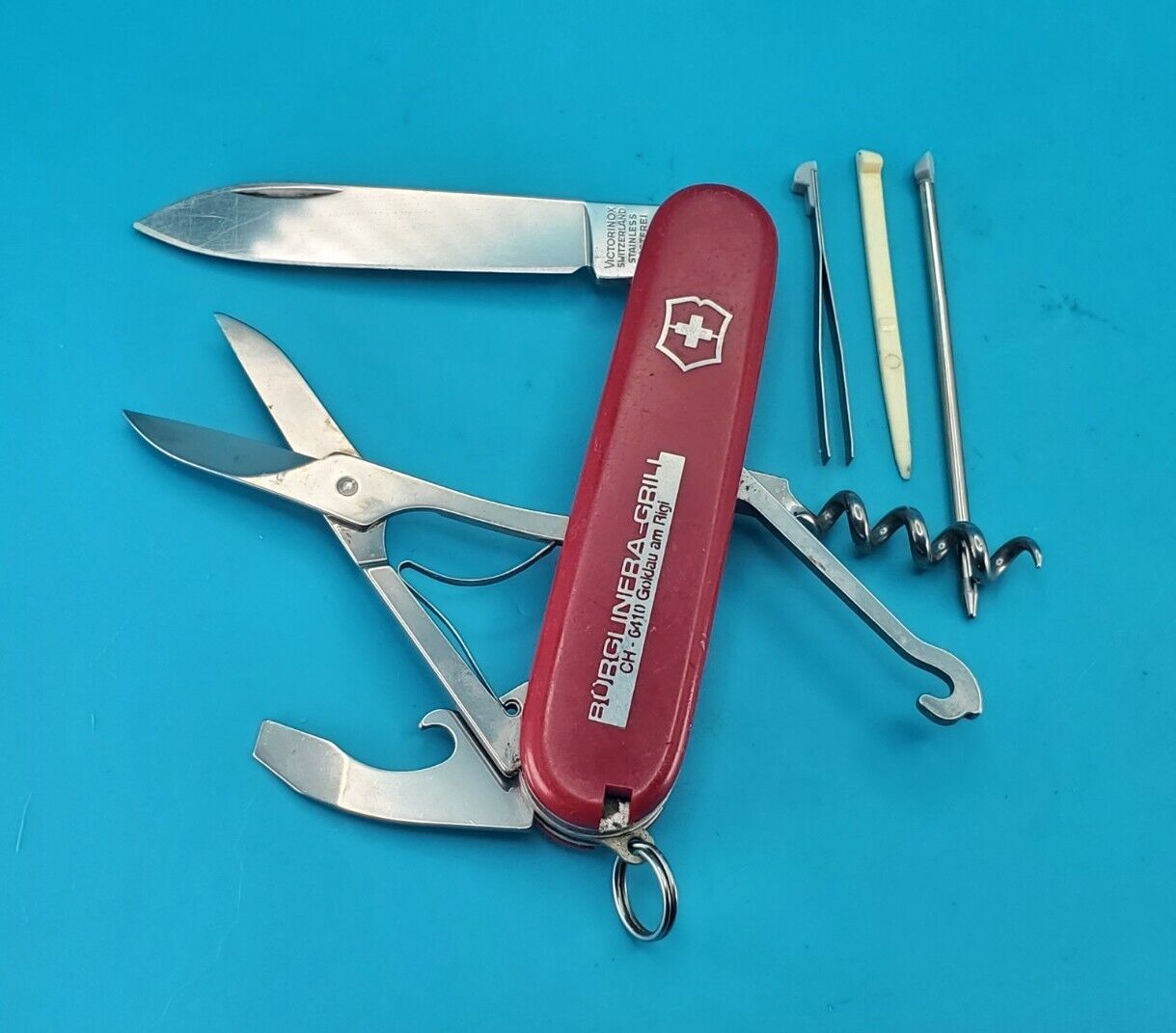Victorinox Compact Swiss Army Knife Multi Tool 91mm Red