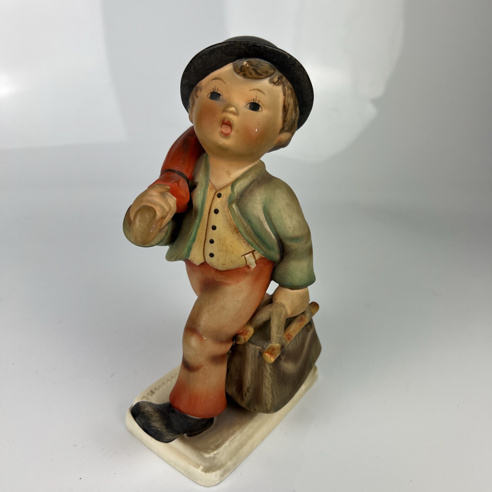 Goebel Hummel Merry Wanderer 7/1 Double Step Figurine Western Germany
