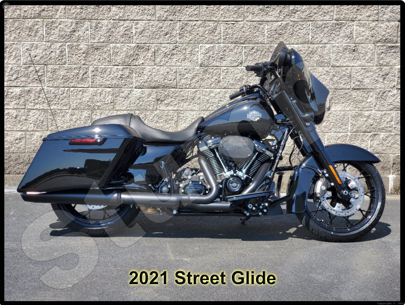 2021 Street Glide Metal Sign 9\