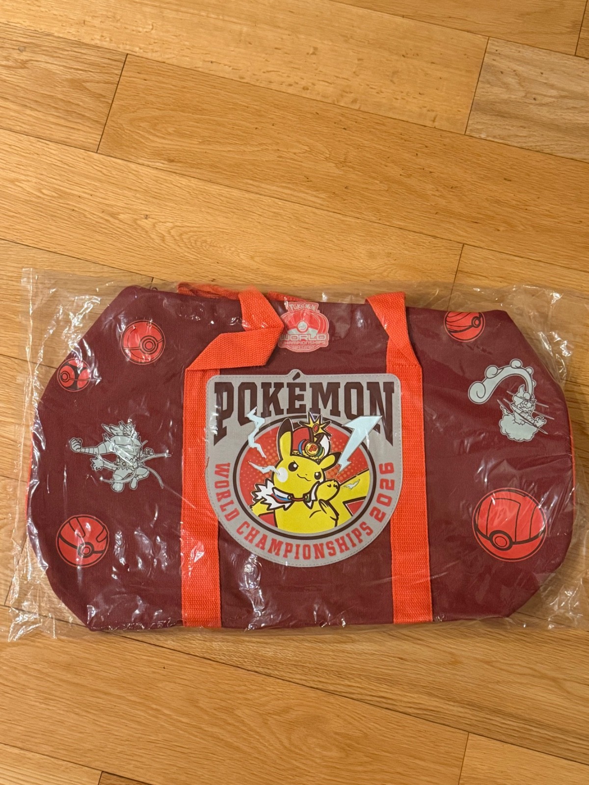 Pokemon World Championships 2026 San Francisco Duffle Bag Exclusive Brand New