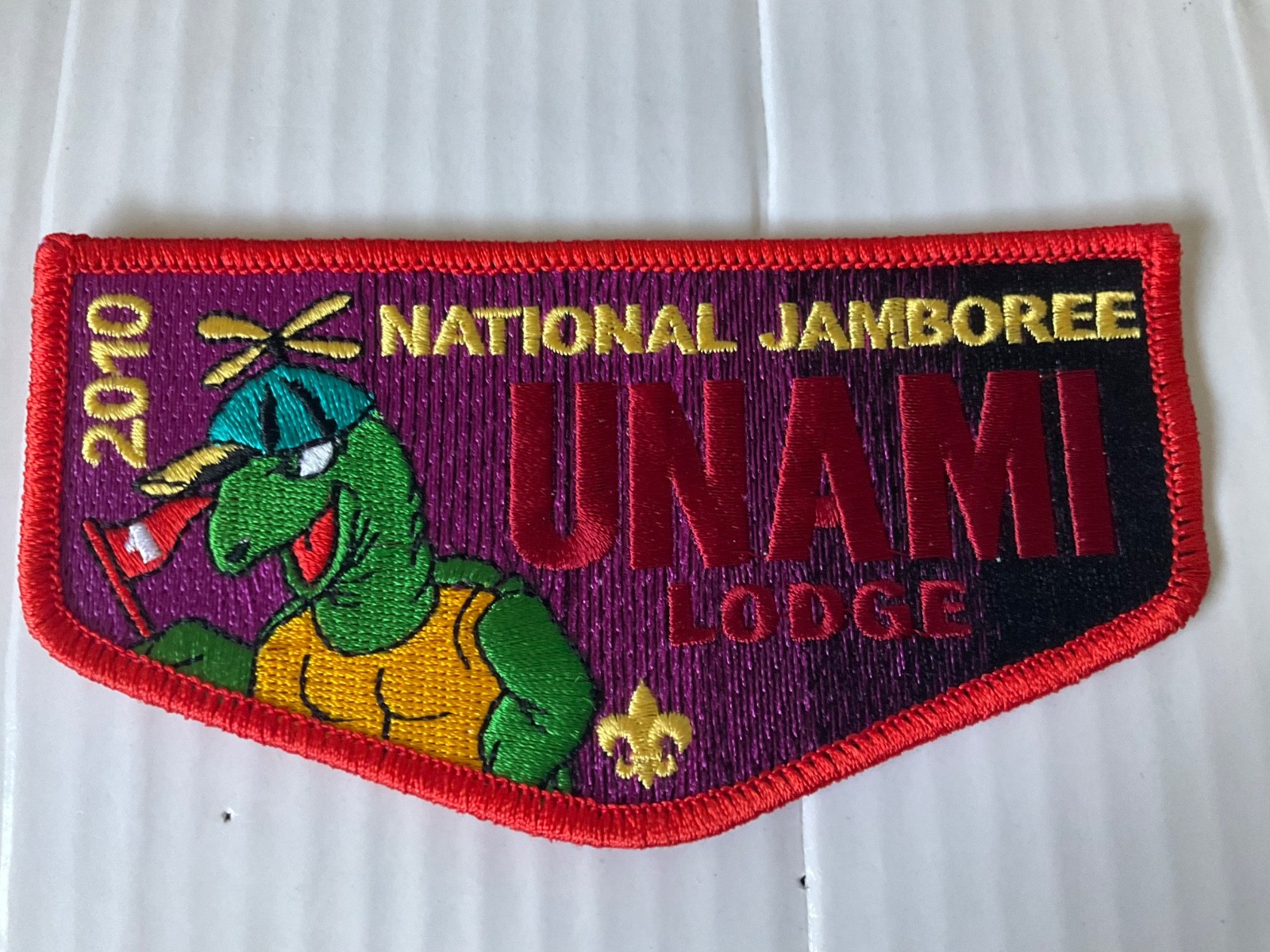 Unami Lodge 1 2010 National Jamboree OA Flap