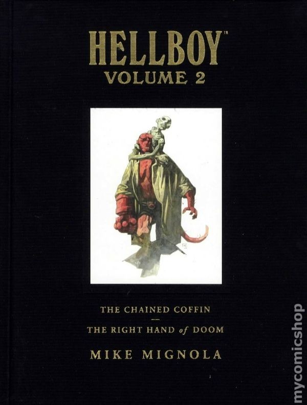 Hellboy HC Library Edition 2-1ST GD 2008 Low Grade