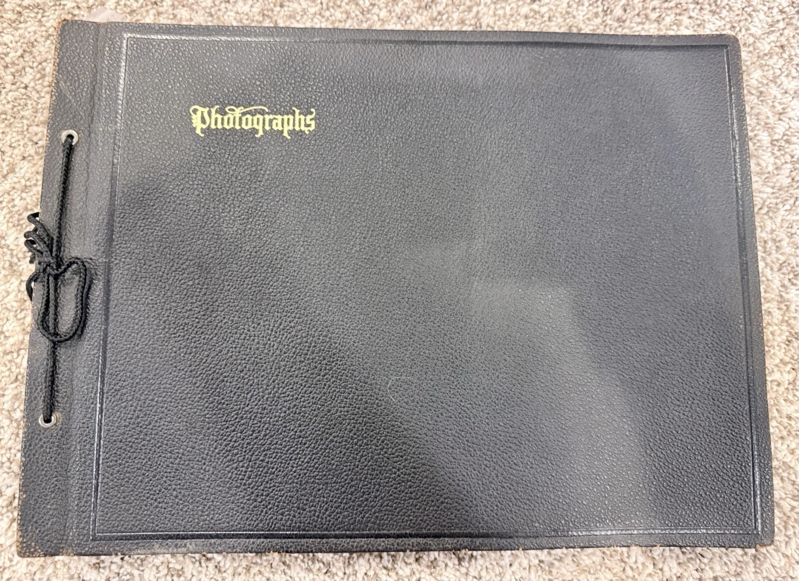 1928 Grand Tour Travel Photo Album Europe & North Africa Sahara Algeria 38 Pages
