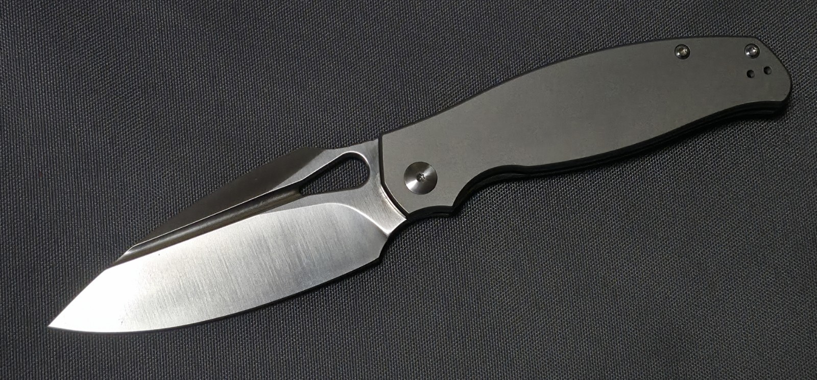 Monterey Bay Knives Sabertooth S90V & Titanium Handle - Brand New Rare EDC