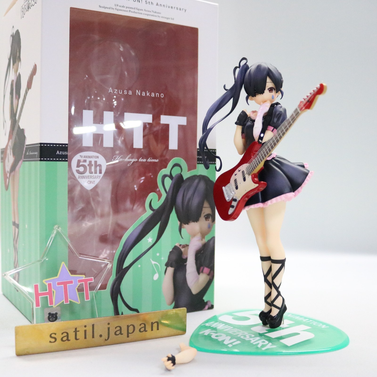 [USED] K-ON Azusa Nakano 5th Anniversary 1/8 Figure Animaru Limited Edition