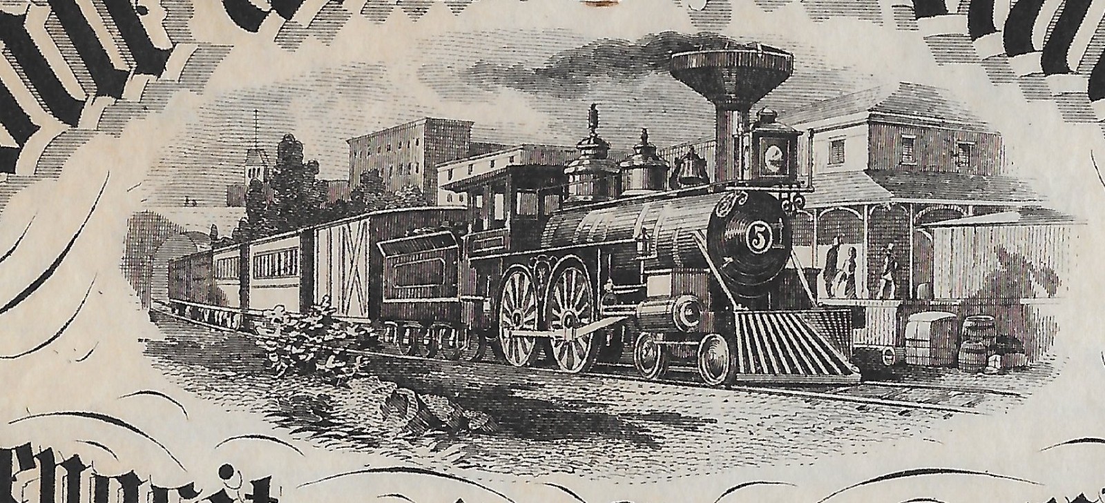 YEAR 1876 MOBILE AND OHIO RAILWAY * ORIGINAL HISTORICAL VINTAGE ACTION YEAR 1876 MOBILE AND OHIO RAILWAY * ORIGINAL HISTORICAL VINTAGE ACTION