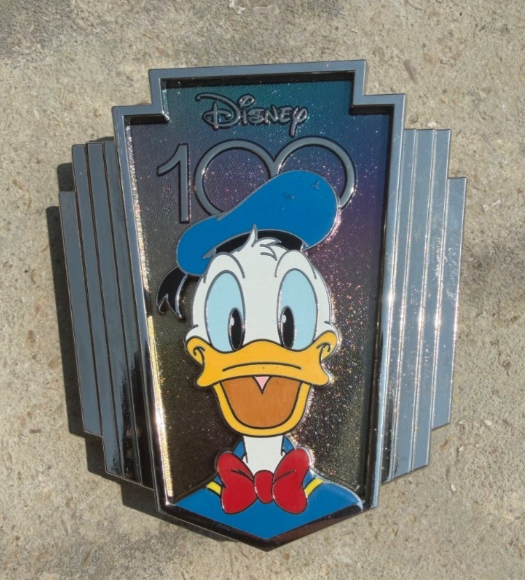 Walt Disney Imagineering WDI D23 100 Years Of Animation Pin 2024 Donald LE 300