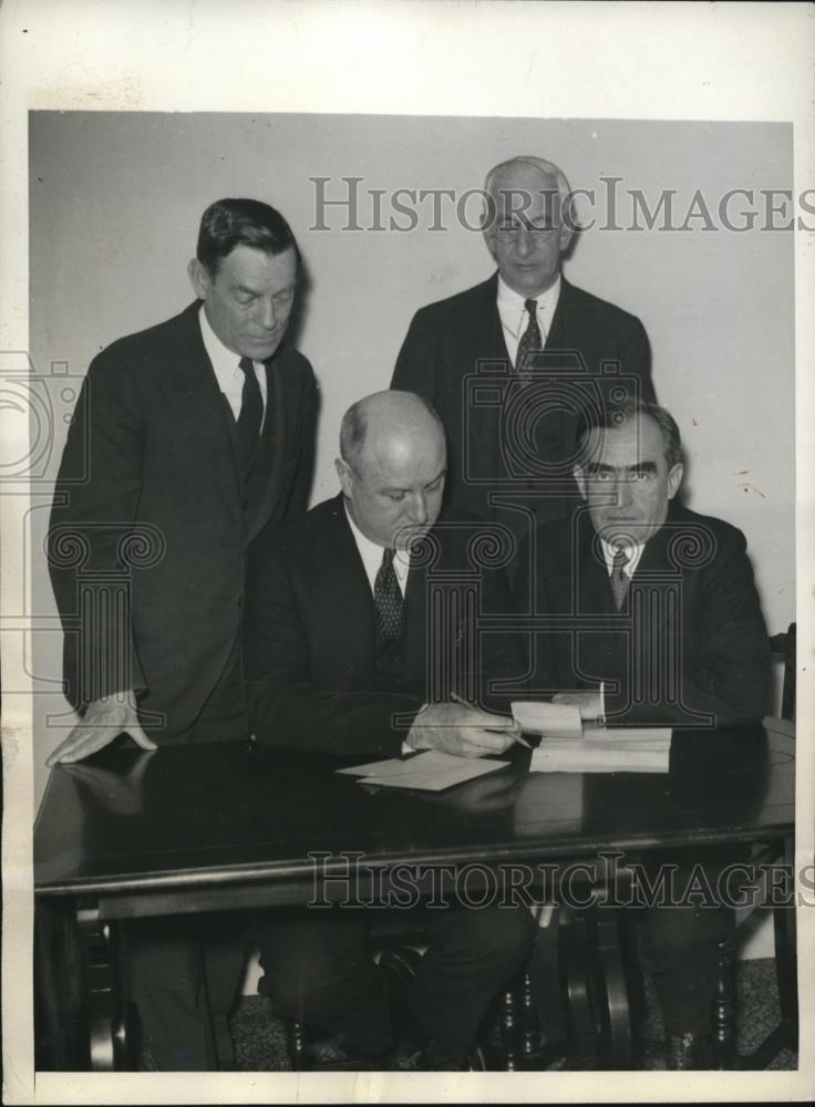 1932 Press Photo James Farley, Chairman of Democratic National Committee