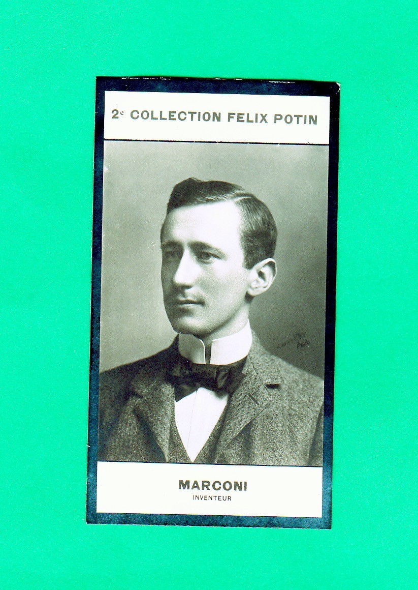 1908 FELIX POTIN 2nd Series GUGLIELMO MARCONI PHYSICIST Exmnt-nrmnt Read 1908 FELIX POTIN 2nd Series GUGLIELMO MARCONI PHYSICIST Exmnt-nrmnt Read