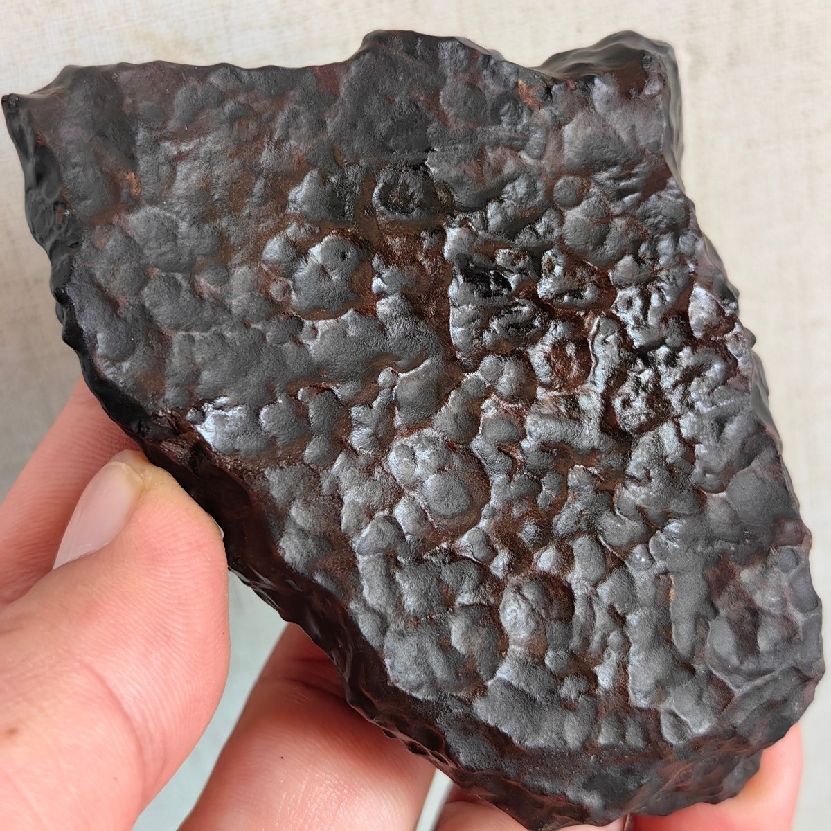 198g New find Beautiful Natural Meteorite specimen from Space H171