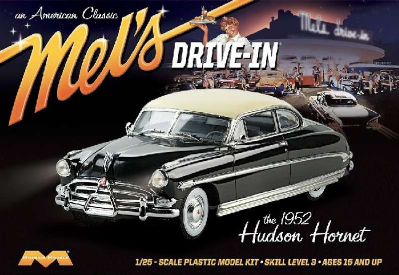1/25 1952 Hudson Hornet Car Mel's Drive-In