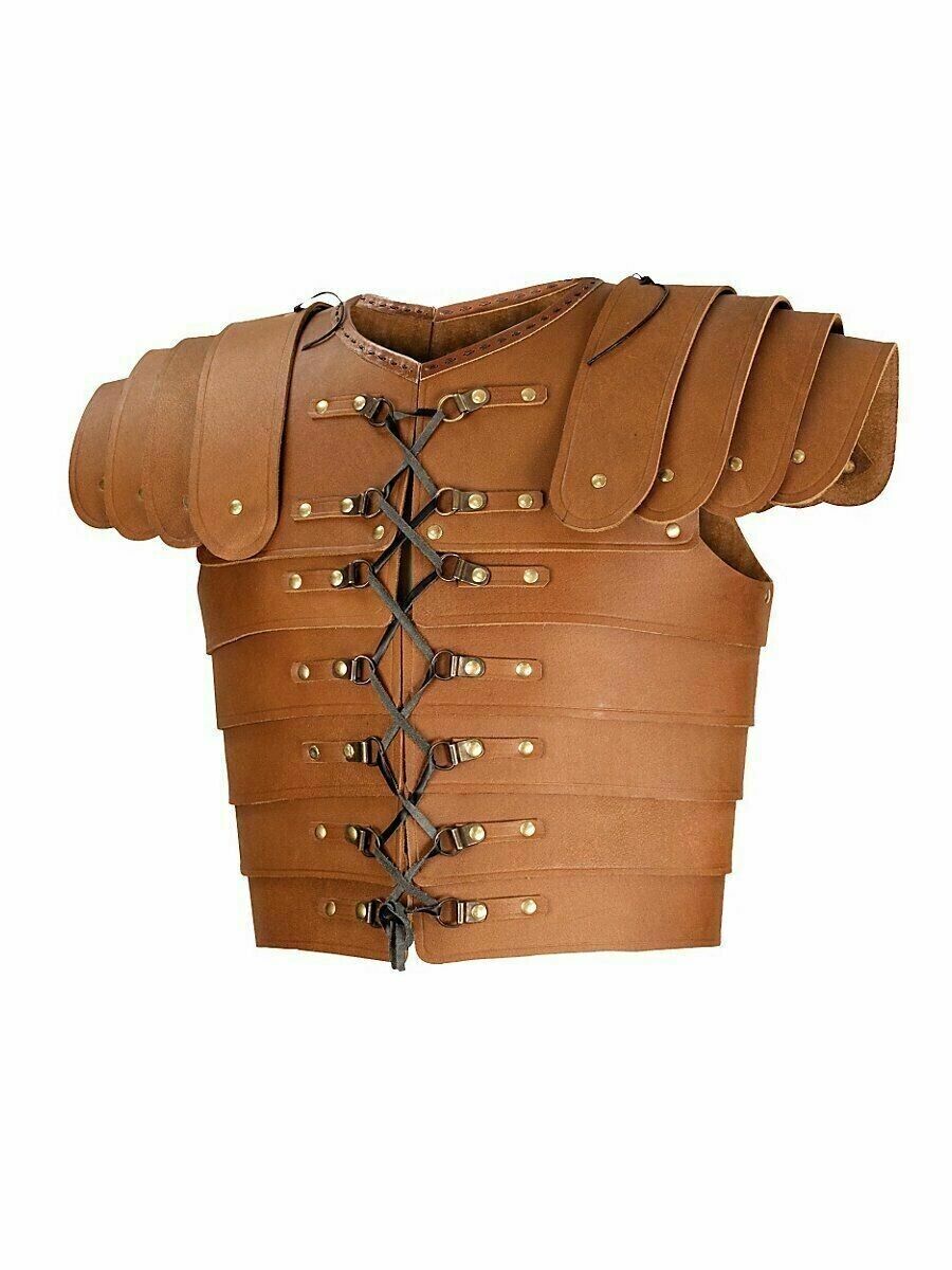 DGH® The Eagle Leather Lorica Segmentata medieval body armour