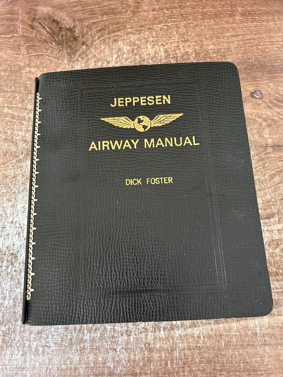 Jeppesen Airway Manual Flight Book 7-Ring Spiral Binder