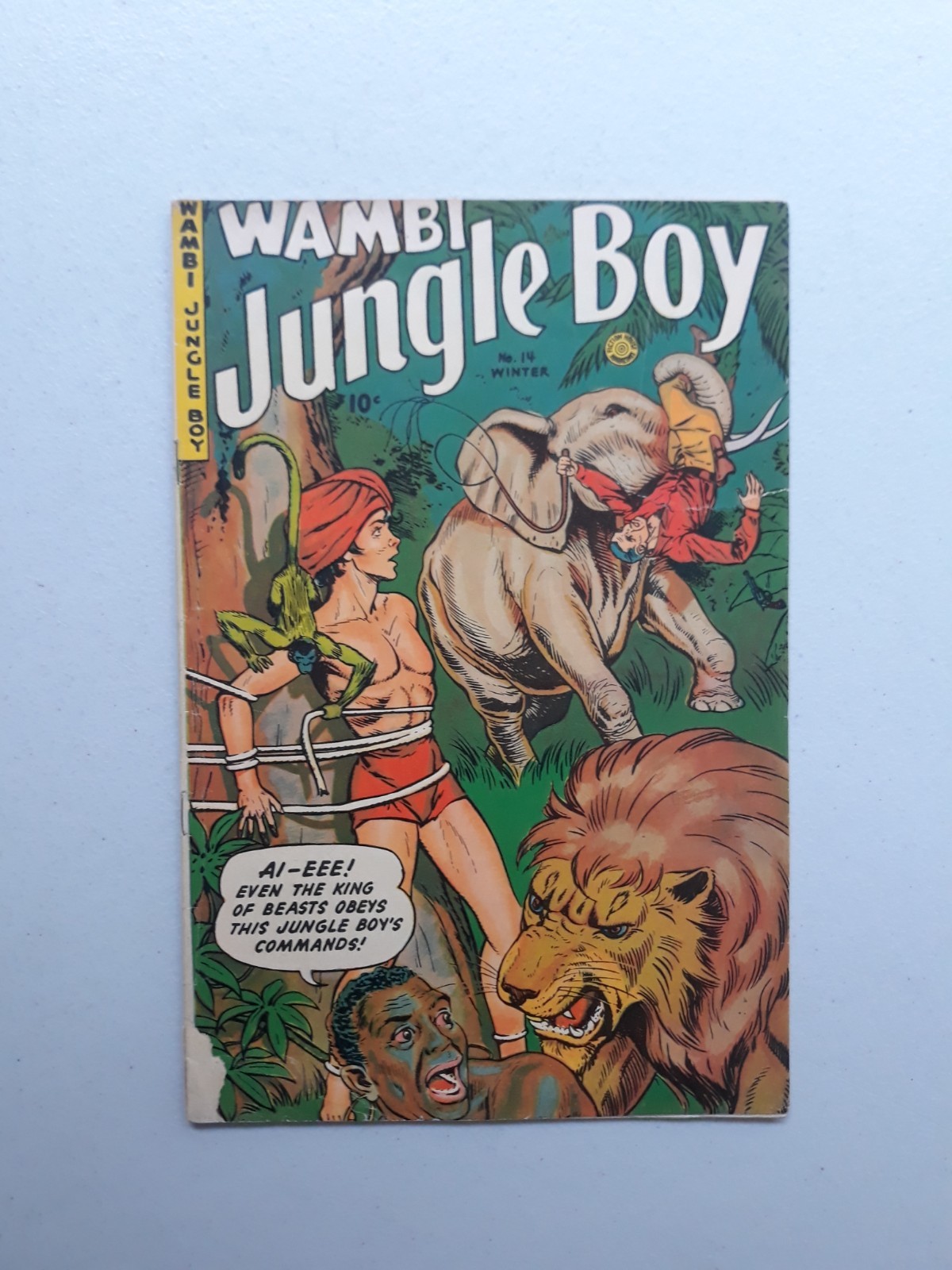Wambi The Jungle Boy 14 Fiction House 1951
