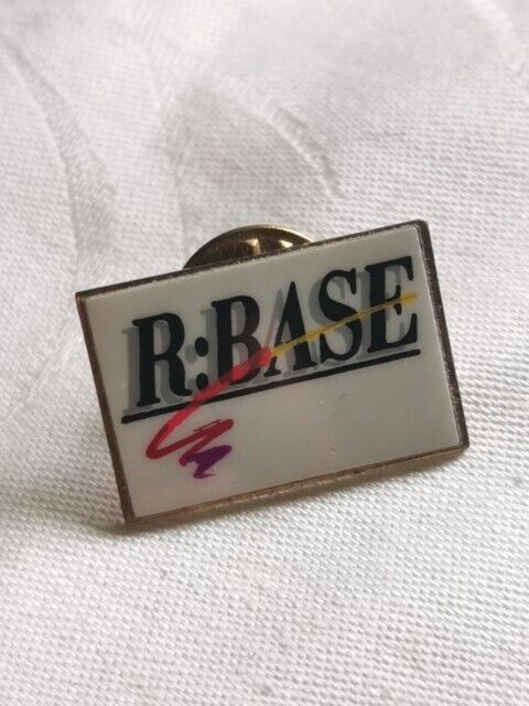 Vintage R BASE Lapel Shirt Hat Pin