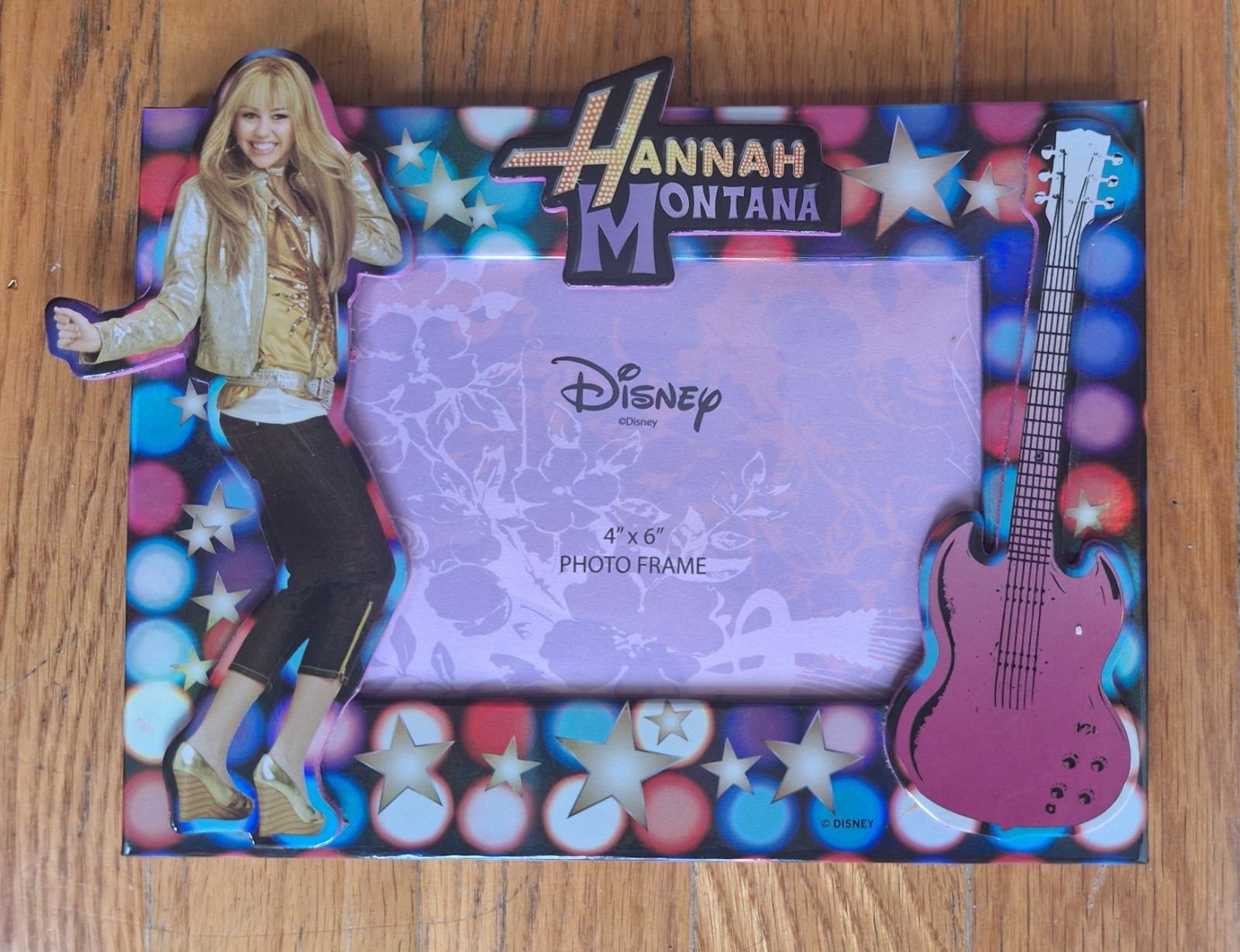 Disney Hannah Montanna Posing & Guitar picture frame Disney Hannah Montanna Posing & Guitar picture frame