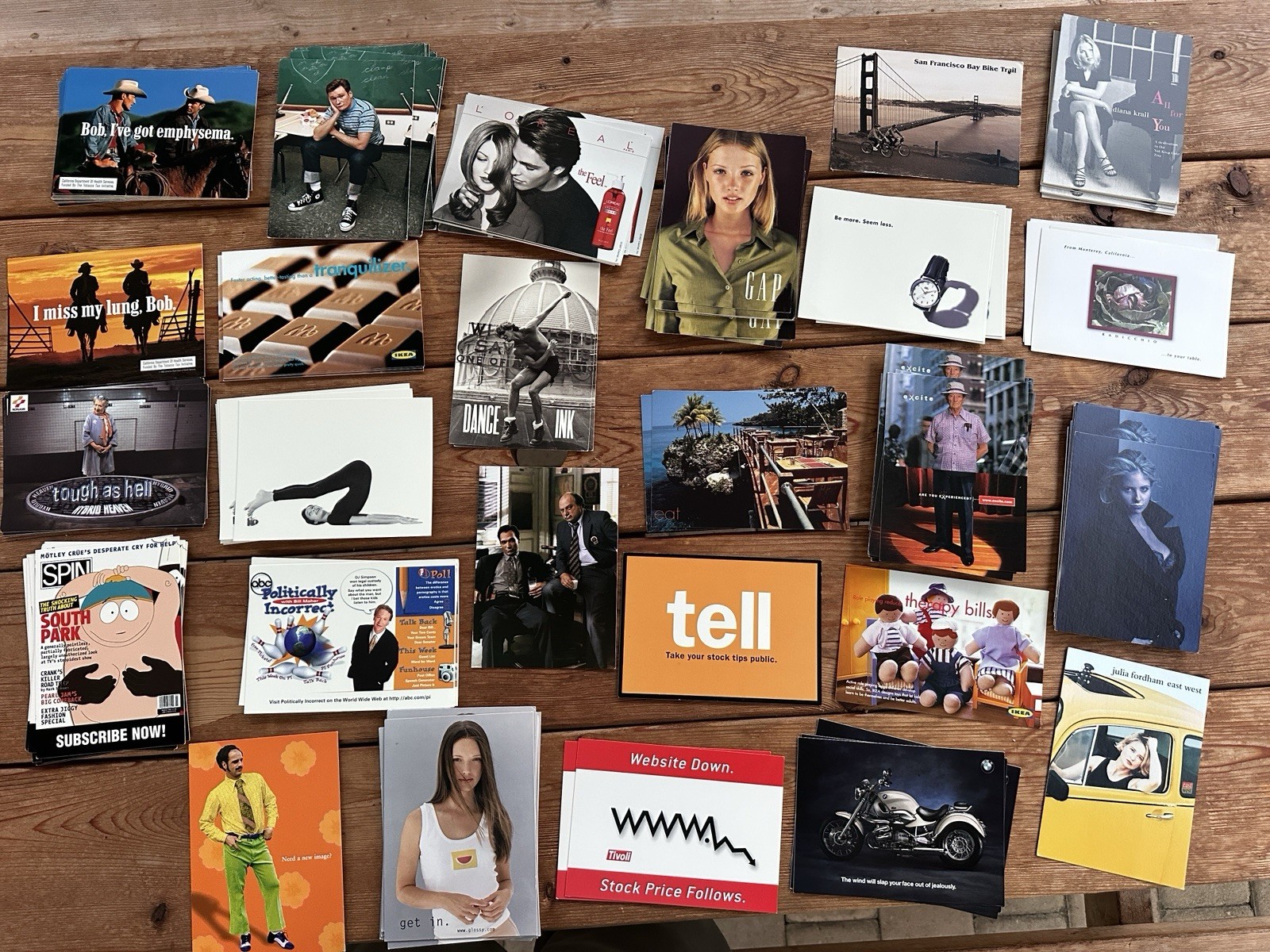 Lot Of About 150 New Old Stock Promotional Post Cards 4.25x6” Conan Obrien +