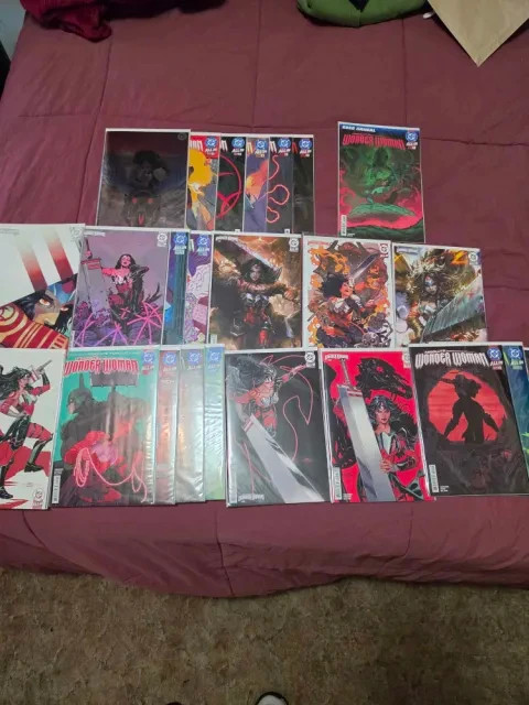 Absolute Wonder Woman 1-23 NM+MIXED LOT OF VARIANTS AND CVR A + ANNUAL