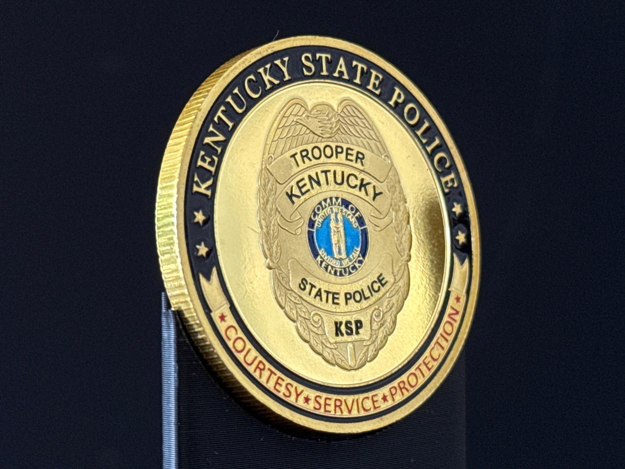 Kentucky State Police Challenge Coin