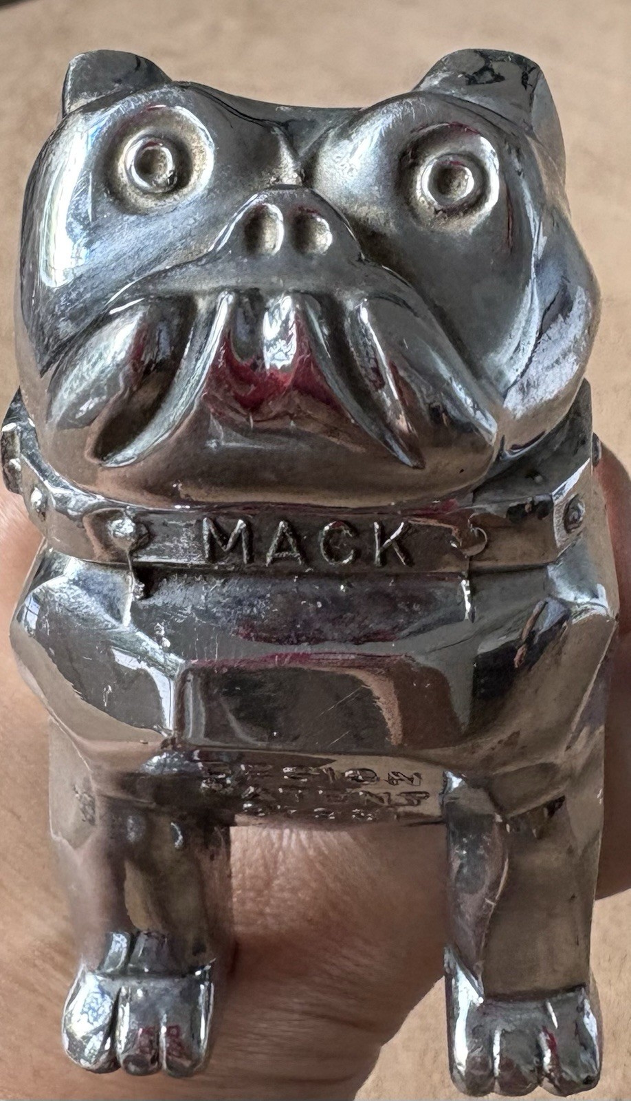 Mack Truck Bulldog Hood Ornament Vintage 87931 Alfred Masury 1932 Mack Truck Bulldog Hood Ornament Vintage 87931 Alfred Masury 1932