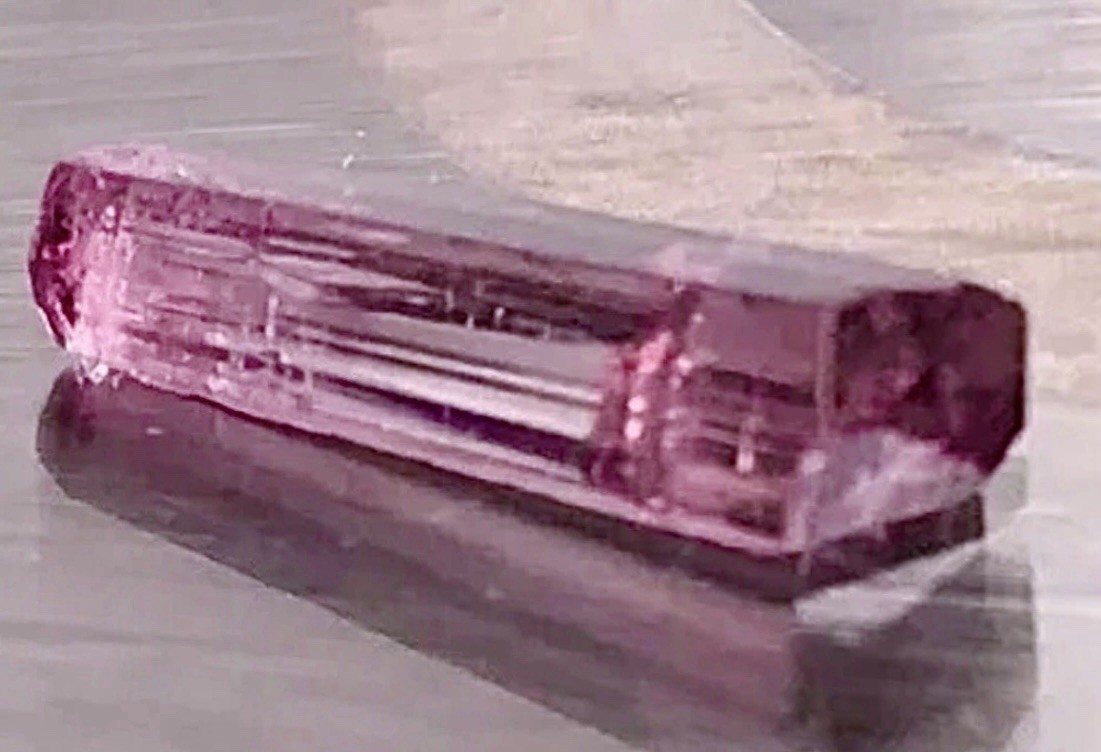 Rarest Red Purple Rubellite Tourmaline Crystal Natural Raw Specimen Gem Grade