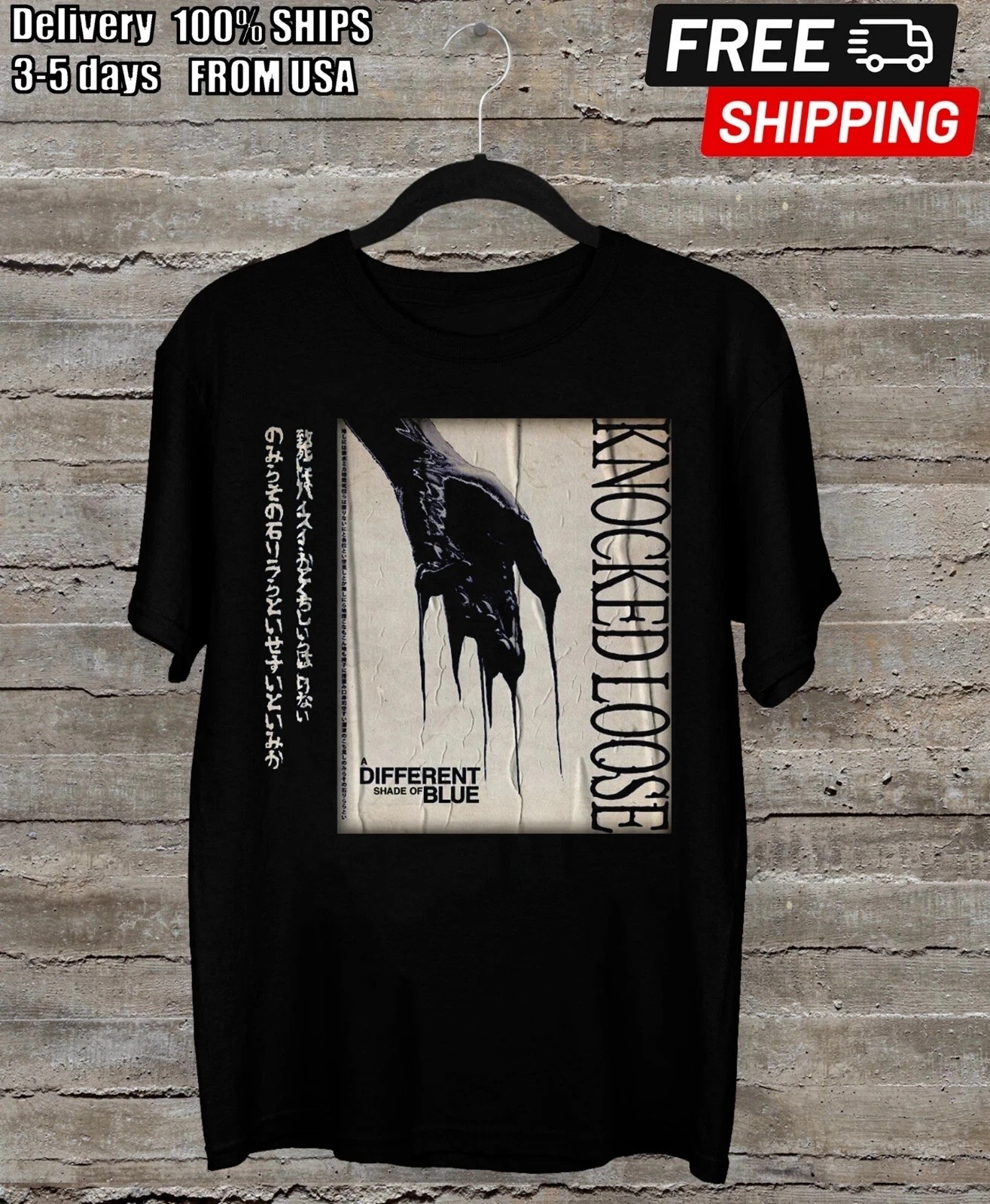 Rare Knocked Loose Band Cotton Black All Size Unisex T-Shirt S-5XL Rare Knocked Loose Band Cotton Black All Size Unisex T-Shirt S-5XL