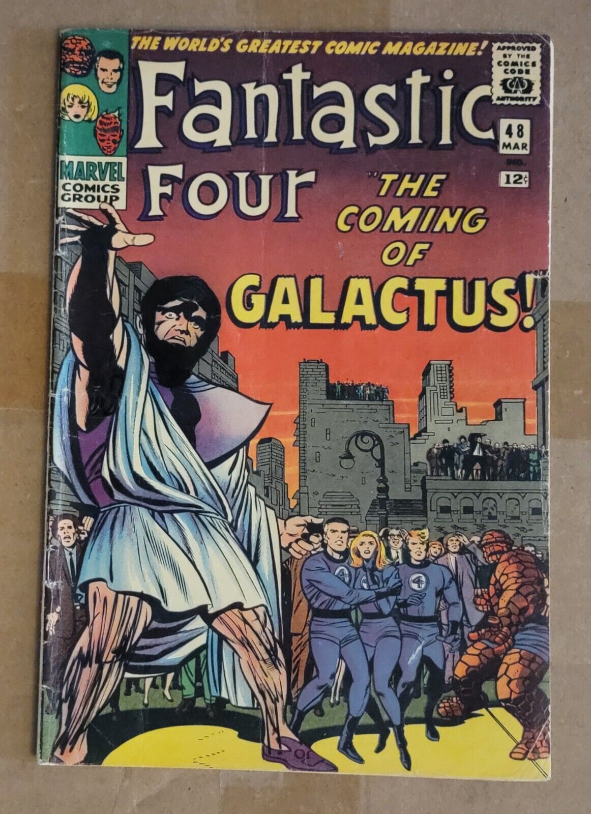 Fantastic Four #48 1st Galactus And Silver Surfer