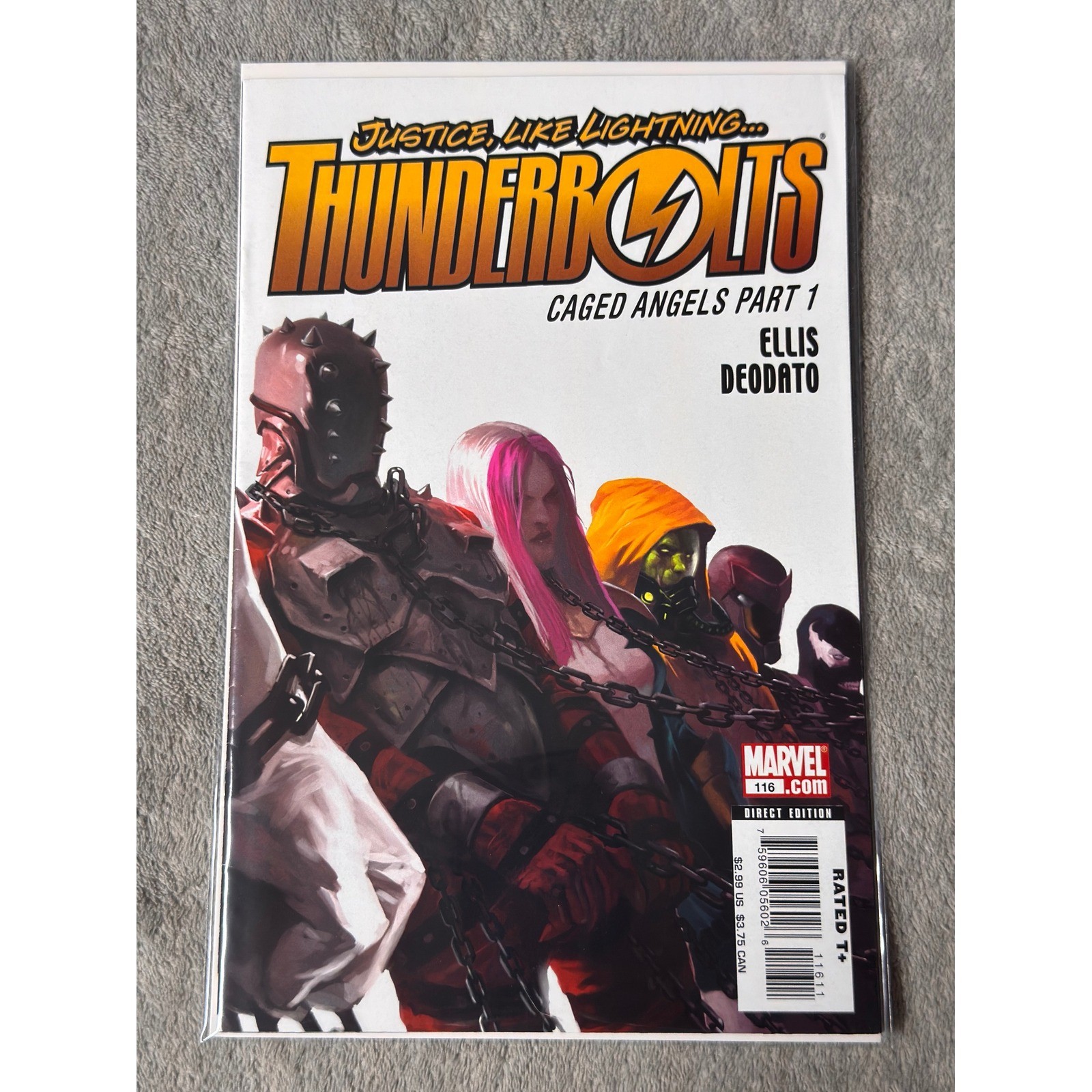 Thunderbolts Vol 2 #116-125 Lot/run of 10 (Marvel Comics 2007)