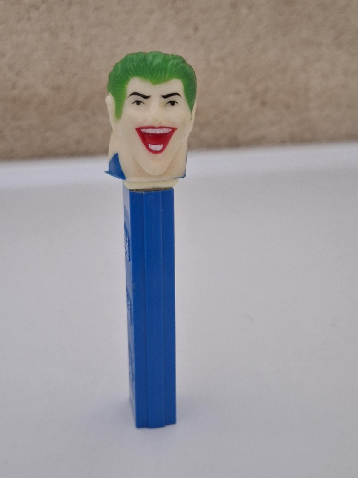 Vintage 1978 Soft Head No Feet 'Joker' PEZ Dispenser, USA