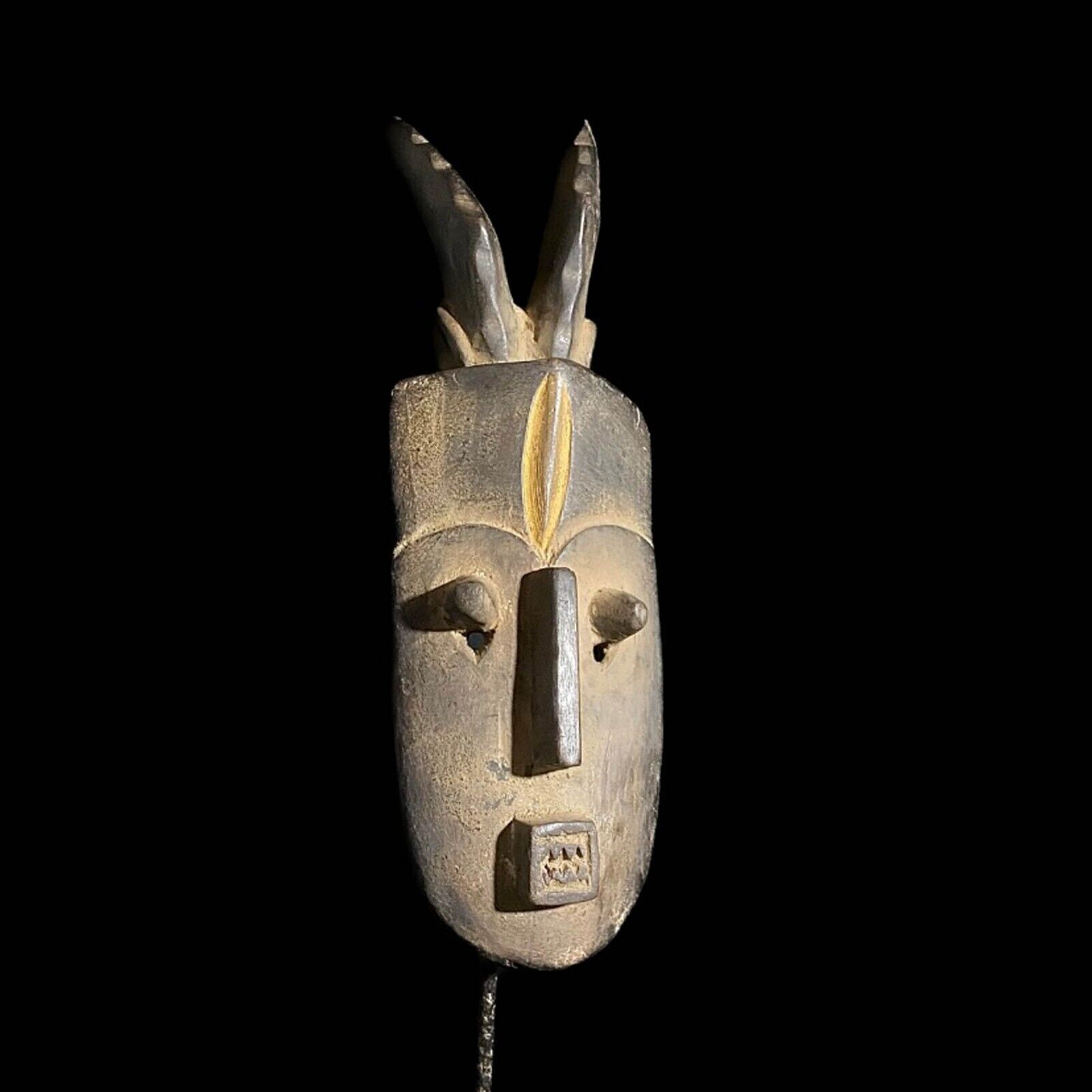 African Baule Mask Female Portrait Mask Wall Hanging Home Décor-7508
