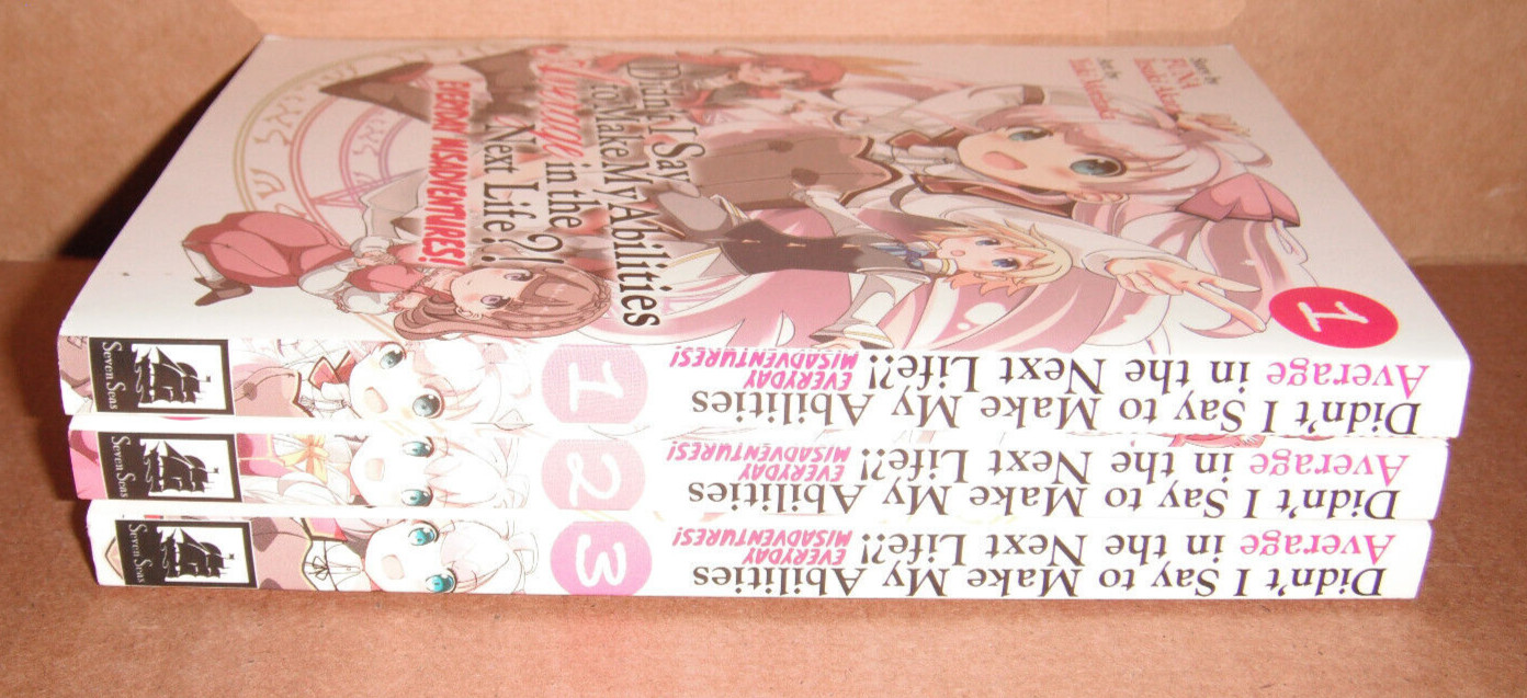 Didn’t I Say to Make My Abilities - Everyday Misadventures  Vol. 1,2,3 Manga