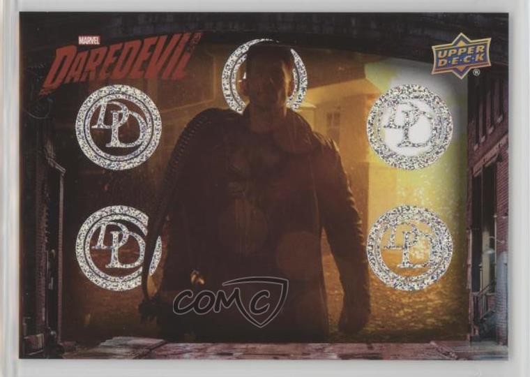 2018 Marvel Daredevil Seasons 1 & 2 Speckle Foil 24/49 Burn Down the Past u2y