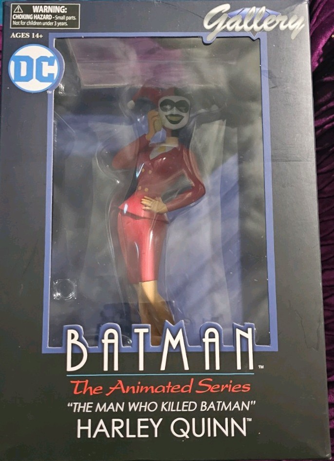 Diamond DC Gallery The MAN WHO KILLED BATMAN HARLEY QUINN Statue Animated Series