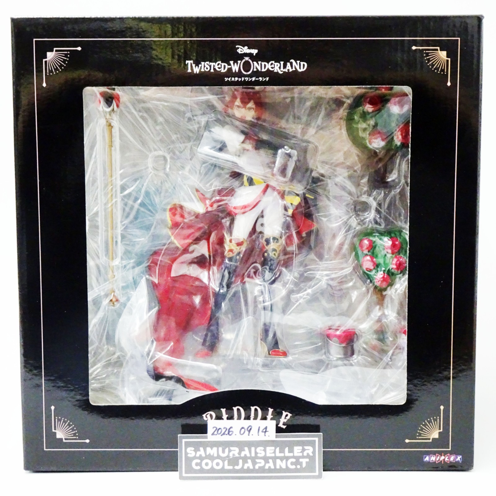 ANIPLEX Disney Twisted Wonderland Riddle Rosehearts 1/8 Scale Figure Japan New