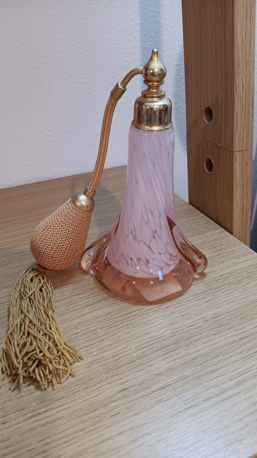 Vintage Victoria Secret Perfume Bottle With Atomizer Tassel