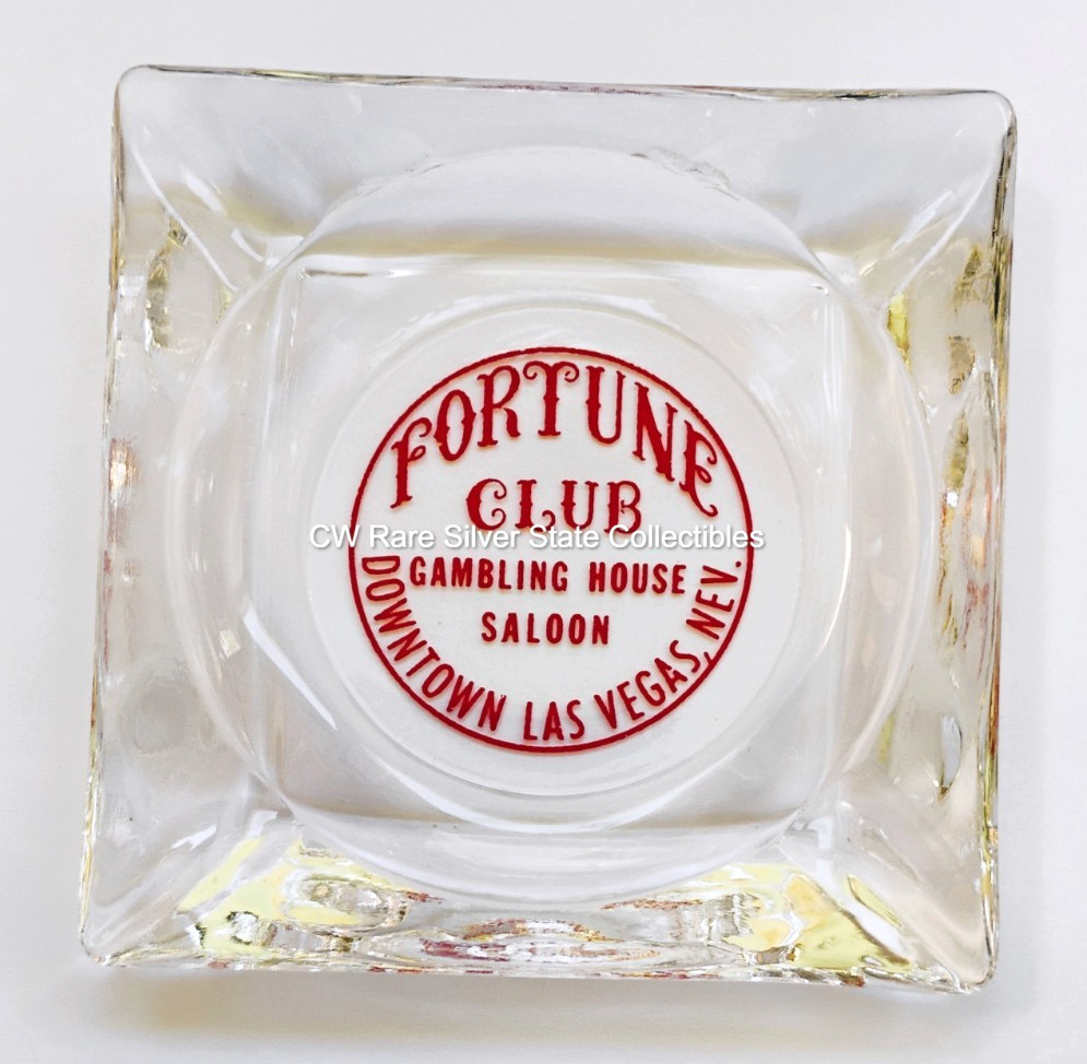 Rare ca. 1953-54 Fortune Club Gambling House Saloon Casino Downtown Las Vegas NV