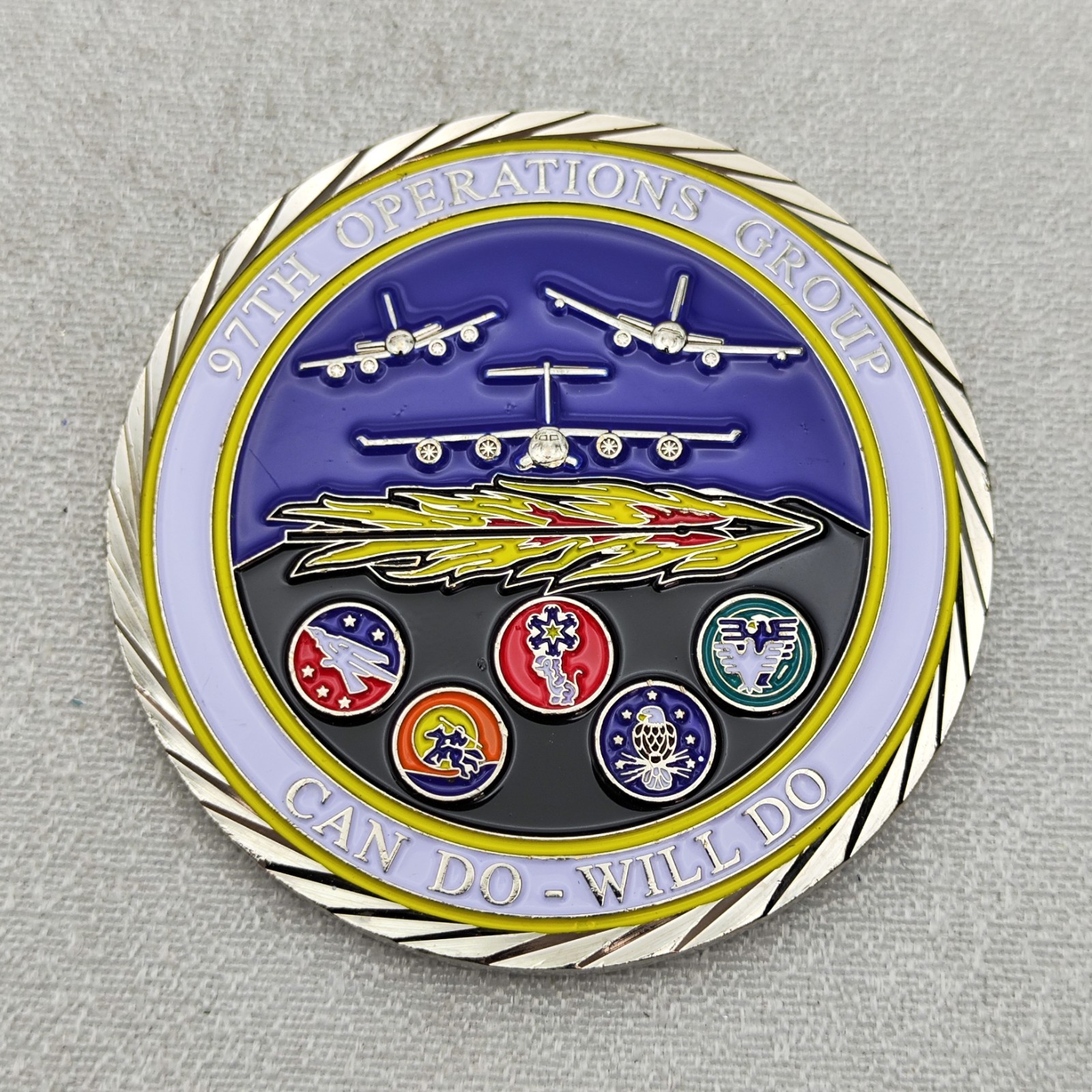 USAF 97th Operations Group Challenge Coin