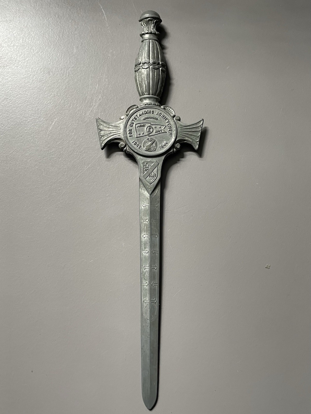 Vintage Antique WW2 Doehler Pottstown Military Army Navy Knife Letter Opener