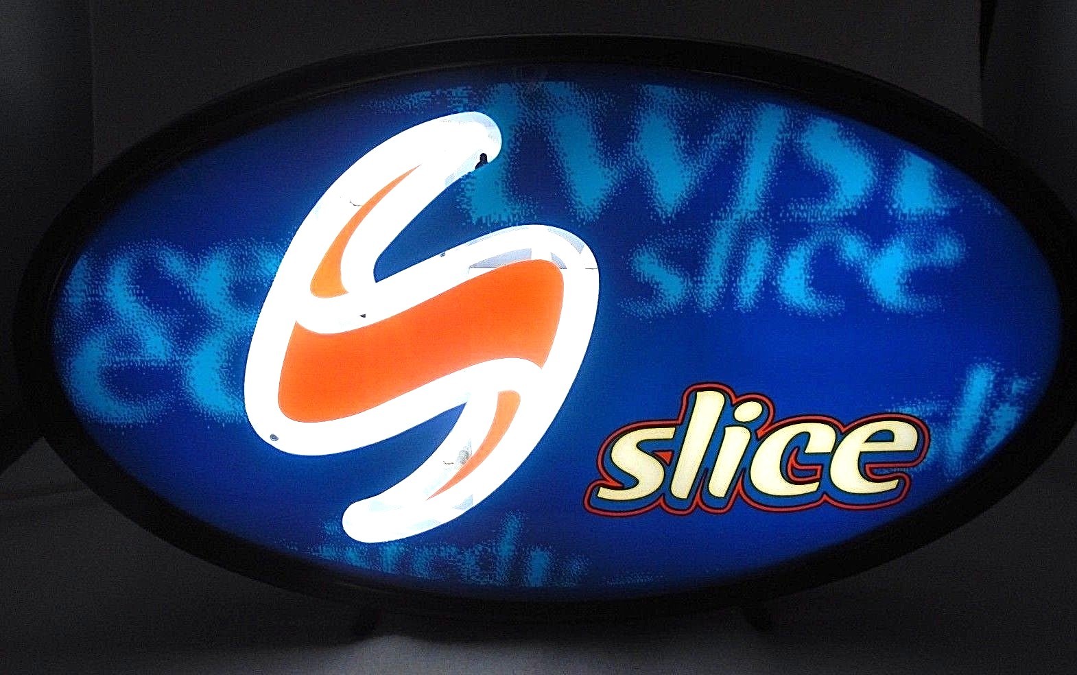 Vintage Slice Everbrite Oval Limited Edition Neon Sign 