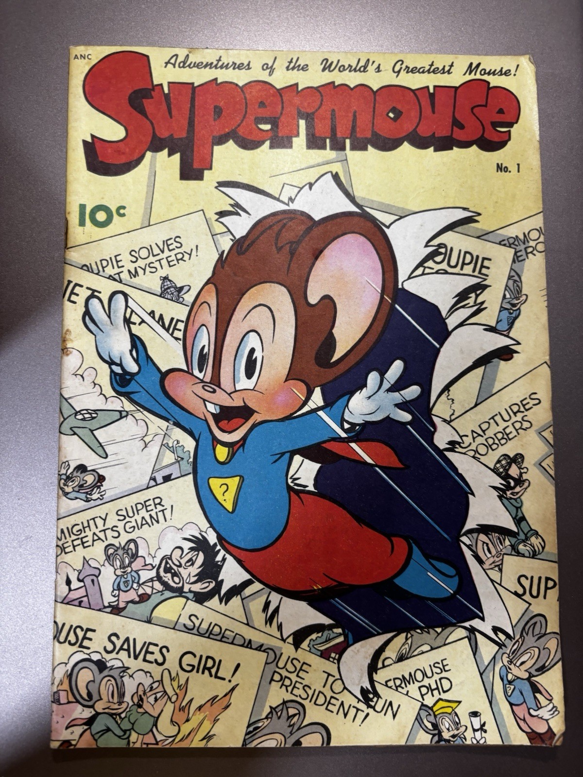 Adventures of the World’s Greatest Mouse. #1.  1948