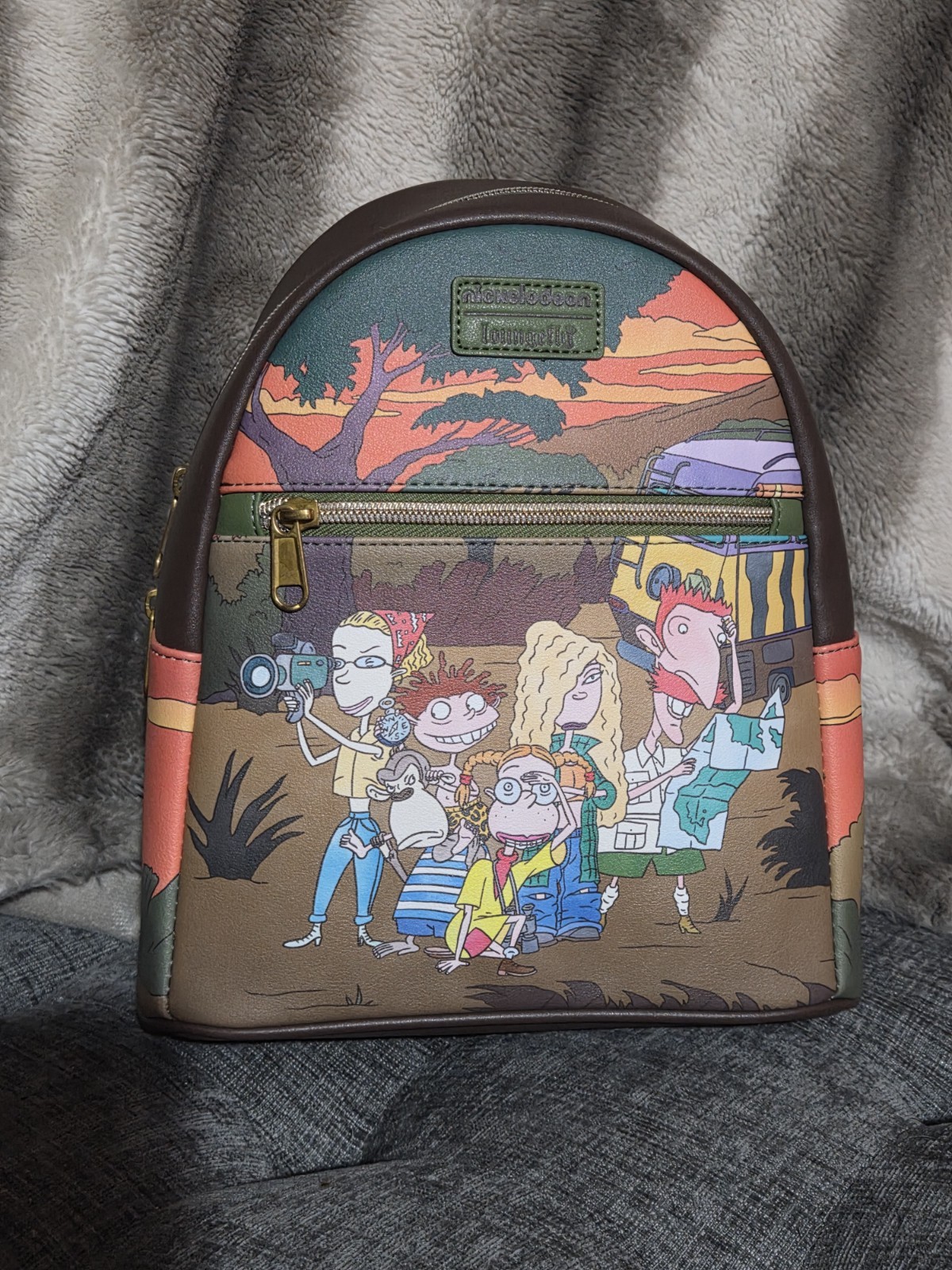 NWT- Loungefly The Wild Thornberrys Savanna Mini Backpack Nickelodeon