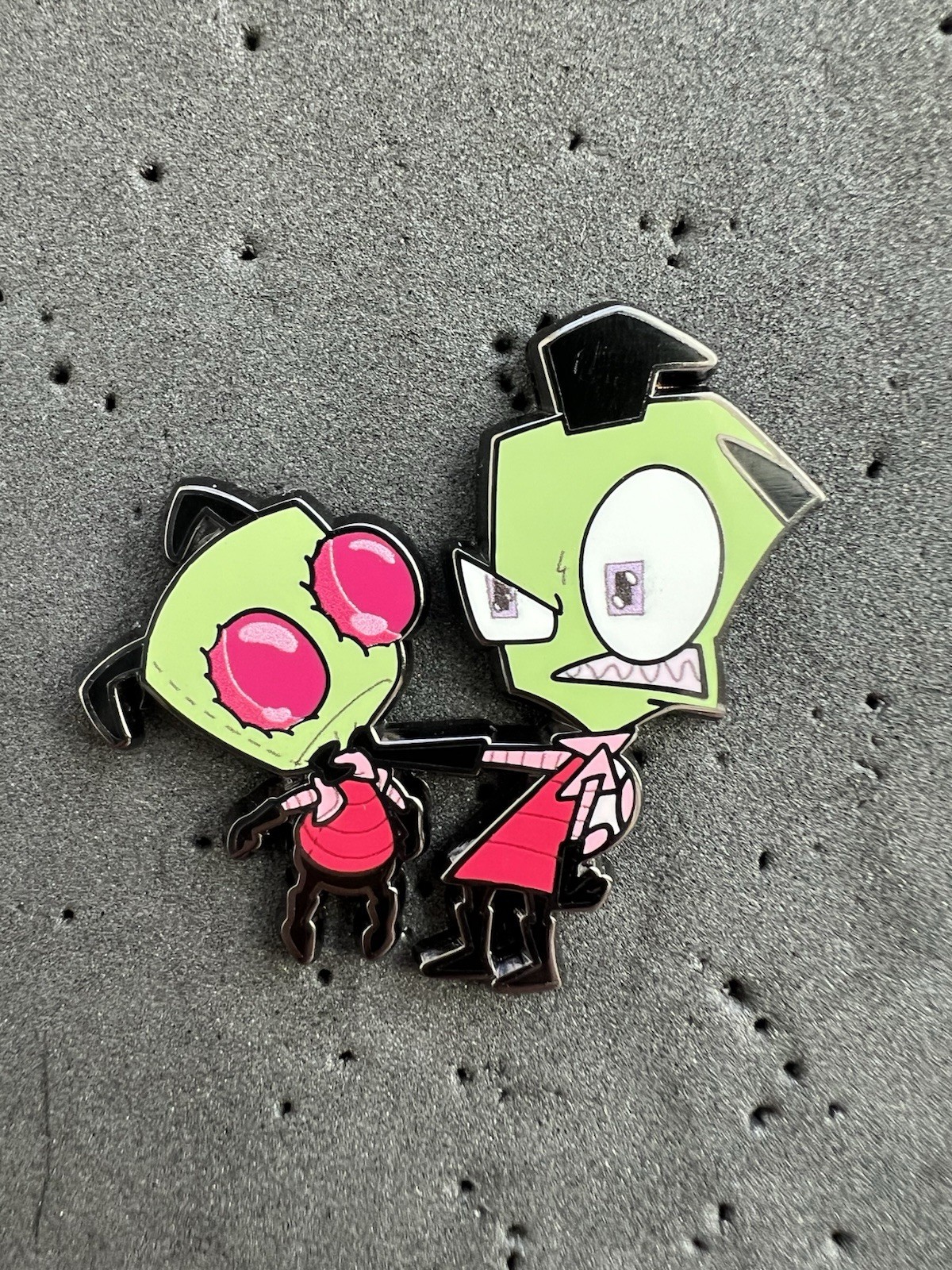 Nickelodeon Invader Zim Carnival Enamel Pin Blind Box Zim & GIR