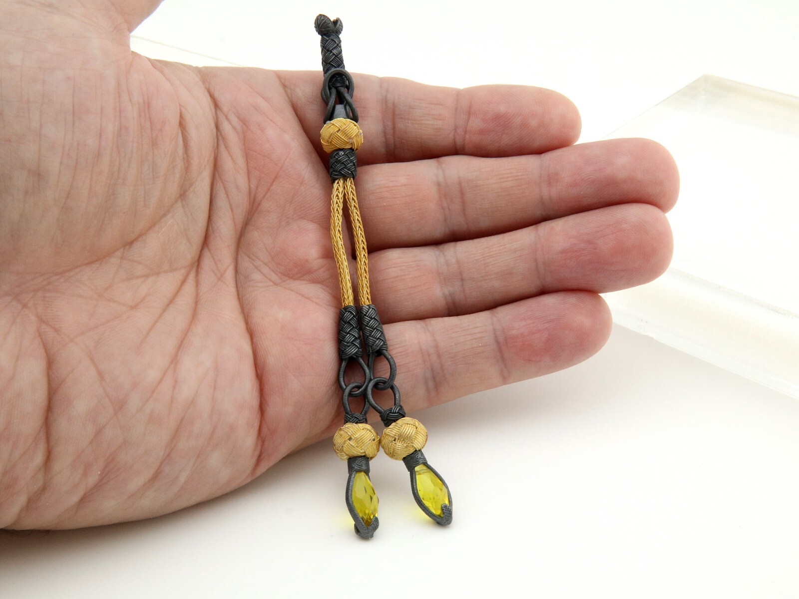 Trabzon kazaz hand-knitted Metal tassel 1000 silver Prayer Beads 730139