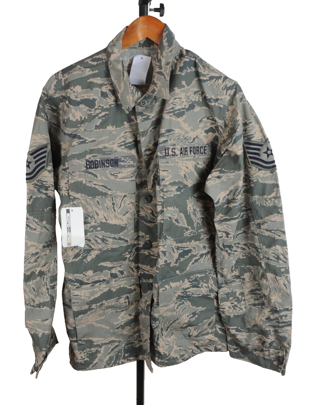 USAF Digital Tiger Camo Pattern Size 40R Coat Men\'s Utility Air Force Jacket USAF Digital Tiger Camo Pattern Size 40R Coat Men\'s Utility Air Force Jacket