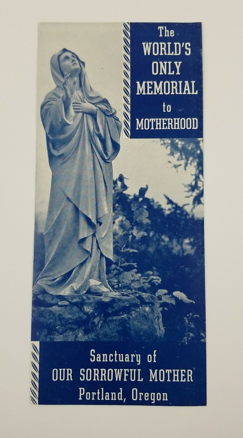 The World\'s Only Memorial to Motherhood Sanctuary of Our Sorrowful Mother - OR.