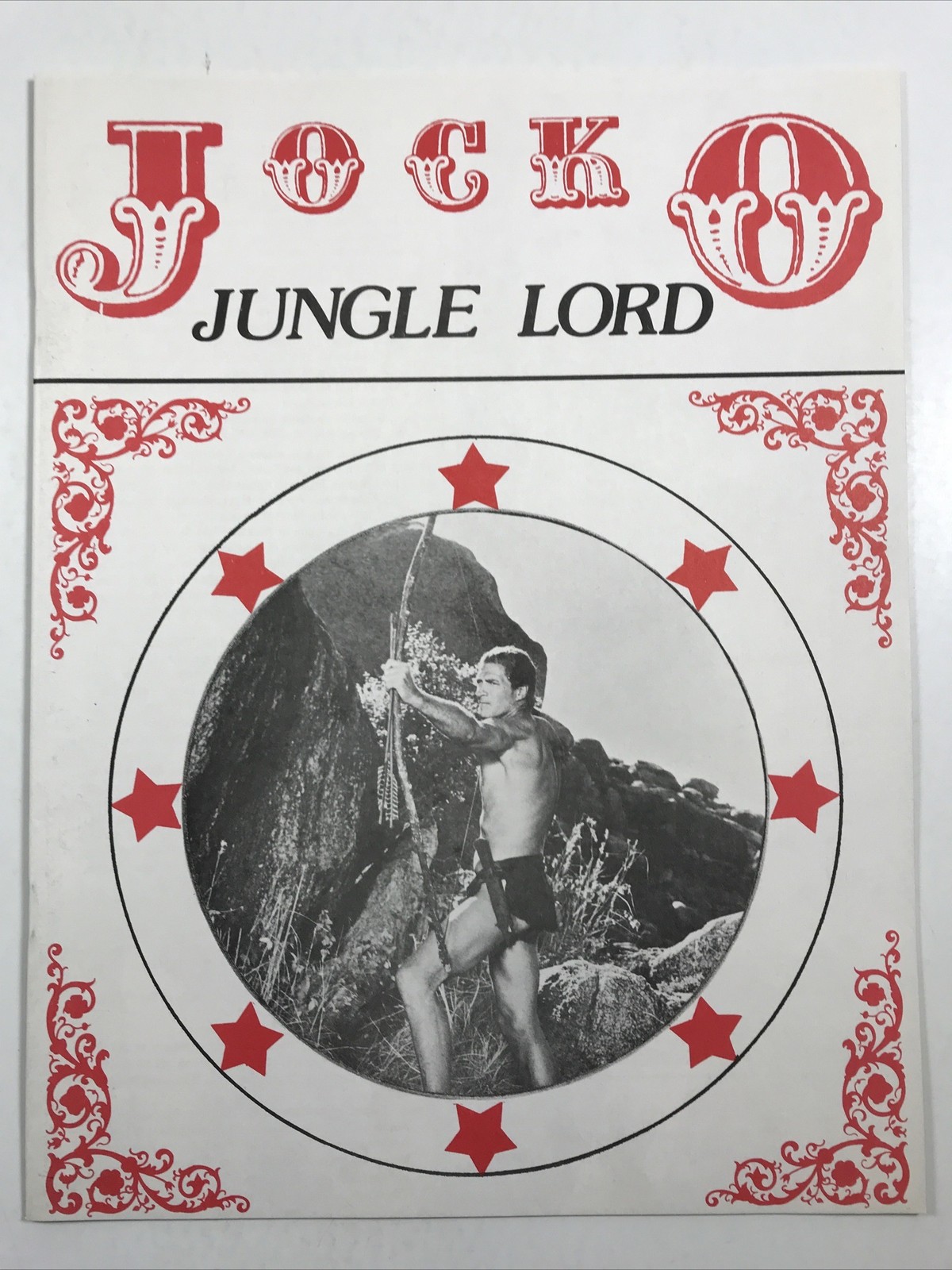 Jocko Jungle Lord 1967-Jock Mahoney pix & bio-Tarzan Goes To India-NM