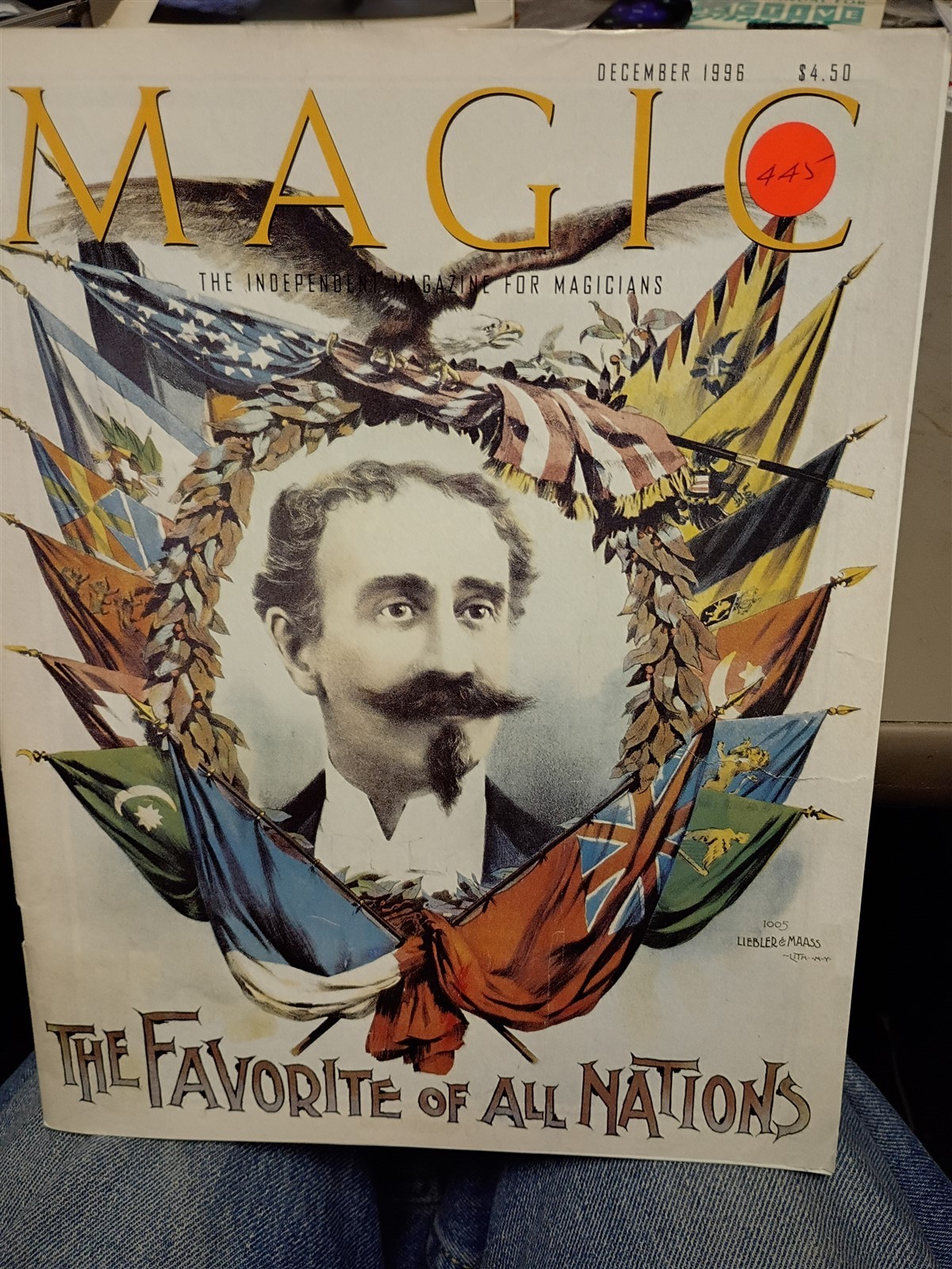  Herrmann The Favorite of all Nations Magic Magazine Issue December 1996 #3