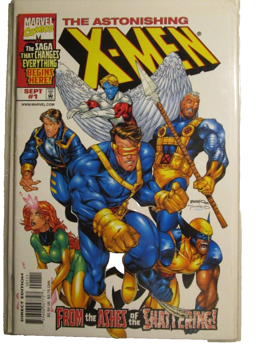 Astonishing X-Men #1 (1999) 1st Appearance of Wolverine as the Horseman Death.-